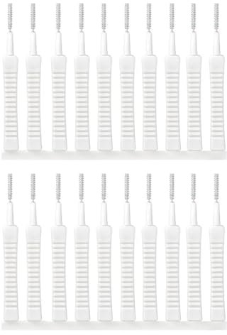 yeijucw 20PCs Shower Head Cleaning,Small Hole Cleaner,Shower Head Anti-Clogging Brush Reusable Multifunctional Brush for Smart toilet nozzle hole cleaning