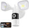 ieGeek 5MP Floodlight Camera Wired, Home Outdoor Security Cameras, 5G/2.4G WiFi Flood Light Camera Outside with PIR Detection/Smart Siren, Color Night Vision, 2 Way Audio, 24/7 Recording,Works w/Alexa