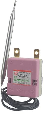 Interruttore termostato 250V 15A Regolatore di temperatura regolabile 75° Compatibile con Midea/Compatibile con Haier/Compatibile con Vanward/Compatibile con Macro Scaldabagno elettrico (Colore: B NO(
