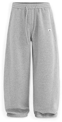 Aelfric Eden Baggy Jogginghose Herren Basic Sporthose Damen Lang Sweatpants Weites Bein Unisex Trainingshose mit Taschen Bequeme Freizeithose Streetwear High Waist Lockere Hose