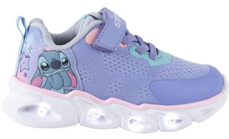 Stitch Sportschuhe für Kinder, leichte Eva-Sohle mit Lichtern – Sportschuhe mit Lichtern für Kinder für Schule und Freizeit