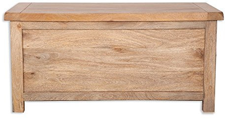 Odisha Rustic Mango Wood Trunk Table/Solid Mango Wood Storage Table/Distressed Living Room Furniture