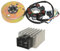 Lichtmaschine und Spannungsregler für 50ccm 4-Takt China Roller, GY6, QMA, QMB Motor