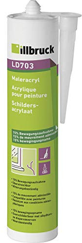 illbruck Peinture acrylique LD703 15% 310 ml, blanc