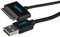 Maplin Premium - Cable de 30 pines para Samsung a USB A macho (1,5 m), color negro