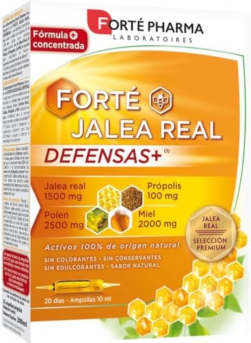 Forté Pharma Jalea Real Defensas+ 15ml - 20 Ampollas