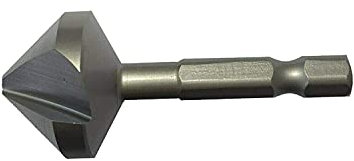 CNC QUALITÄT Kegelsenker Ø 6,3/8,3/10,4/12,4/16,5/20,5 mm - HSS Senker - Bit Aufnahme - Universelle Bearbeitung - 6,3 mm