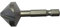 CNC QUALITÄT Kegelsenker Ø 6,3/8,3/10,4/12,4/16,5/20,5 mm - HSS Senker - Bit Aufnahme - Universelle Bearbeitung - 6,3 mm