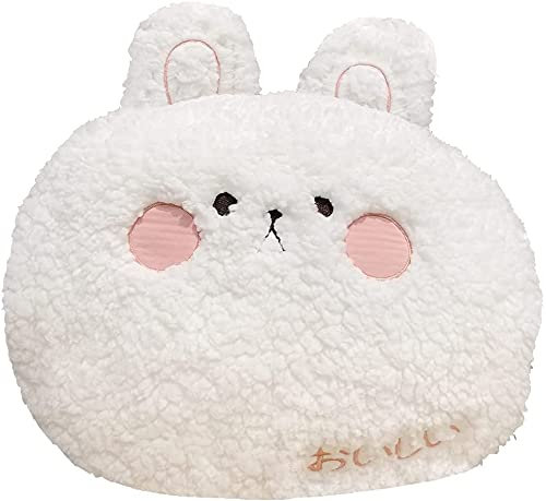 Mislaxy Niedliches Plüschkissen, Sofakissen Kuscheltiere Kawaii Weiche Sofadekoration, Geschenke für Geburtstag Weihnachten 35x27cm (Kaninchen)