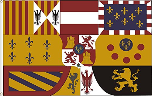 Standard Königsblau S. XIX, Königliche Flagge, hohe Qualität, 150 x 90 cm