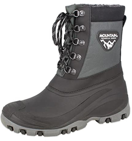 Beck Mountain Mid Calf Boot, Nero, 45/46 EU