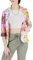 JOPHY & CO. Giacca Blazer Donna con Tasche (cod. 5572) (2XL, Fucsia Floreale)