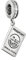 Reise Reisepass Charms Dangle, 925 Sterling Silber Rund um die Welt Anhänger, 'World Citizen' CZ Passport Perlen, passen Pandora Weihnachts Armband/Halskette, Geschenke für beste Freunde/Paar