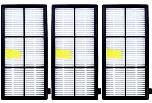 Filtro 3 pezzi HEPA per Aspirapolvere, di Ricambio per iRobot Roomba Serie 800 / 900er 805 865 870 871 876 880 960 965 966 980 | Accessori per Roomba