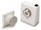 FOXCUP Cranford Controls DRW-M-W Magnetic Holder Fire Door Retainer, 230V AC 200N, White ABS Plastic, Wall Mount