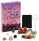 Edelstein-Adventskalender, 2023 Edelstein-Weihnachts-Adventskalender 24 Edelsteine zum Täglichen Öffnen Gemstone Advent Calendar Weihnachts-Countdown-Kalender für Mädchen und Jungen