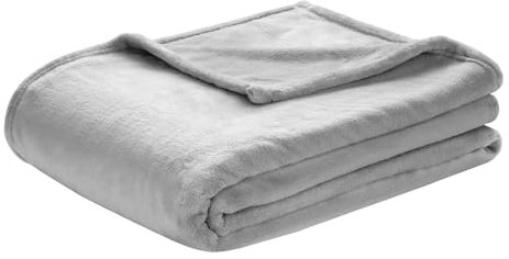 ESTELLA Kuscheldecke Polarflausch | Silber | 150x200