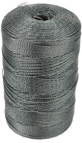 Toddmomy 1 Roll of Nylon Twine Zero Stretch Fishing Netting String 24-Strand Rope for Net Repair Packing and Marking
