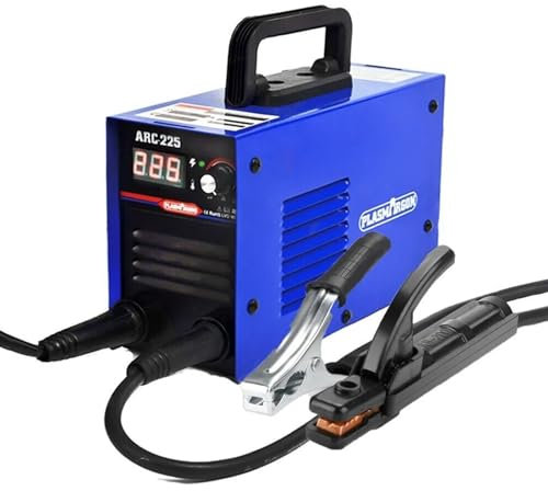 PLASMARGON 200A ARC Mini Inverter Welder Machine Stick Welder Portable MMA Welder IGBT Digital Display LCD Hot Start Welder with Electrode Holder, Work Clamp