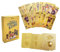 55pcs Gold Football Cards ZKFOTIAE-Football Cards 2023/2024 World Cup Football Star Card Soccer Star Collection Cards Europa Football Cards Football Trading Card for Fans