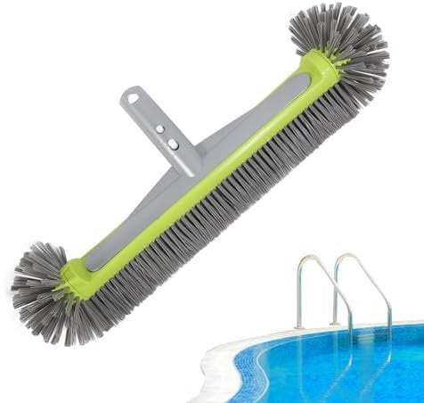Schwimmbad Bürstenkopf, Pool Bürsten für die Reinigung, Pool Schrubber, Pool Reinigungsbürste, Kachel Schrubber mit Ez Clips, Hochleistungsbürsten für die Reinigung von Wänden, Fliesen und Böden