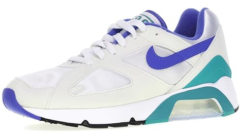Nike FJ9259-102 Air 180 Herren White/MEDIUM Blue-Clear Jade II-Black EU 45