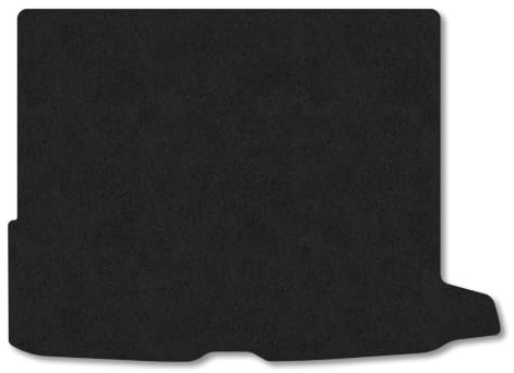 Mercedes GLC (2016-2023) Carpet Boot Mat | Black Edge Trim Tailored Fit Boot Liner Full Coverage Protection Accessories Easy Clean Anti Slip Made in the UK