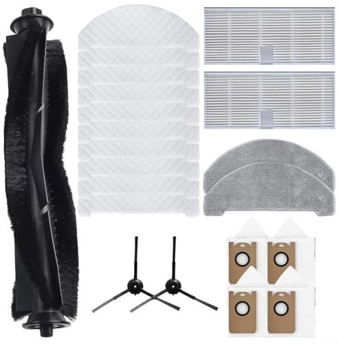 Laresar Clean - Recambio para aspiradora robot L6 Pro, cepillo lateral principal, filtro fregona, kit de bolsas de tela