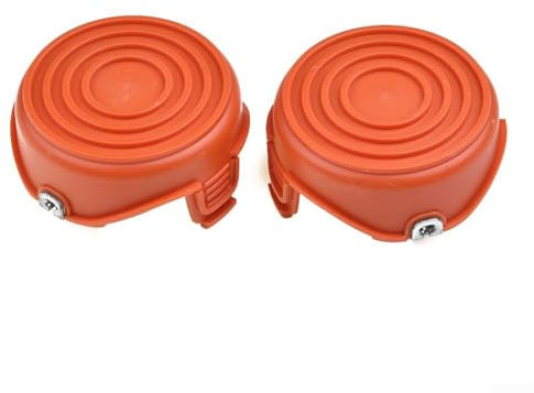 GLFLOW Lot de 2 capuchons de bobine pour débroussailleuse Black Decker - Pièces de rechange - Protection nécessaire - Compatible avec GL315 GL350 GL650 GL670