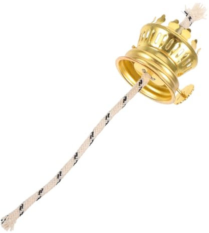 EXQUIMEUBLE Kerosinlampen Docht Ersatzset Praktischer Docht-Halter Für Retro-öllampe Hitzebeständig Und Langlebig Für Vintage-Fans Und DIY-projekte