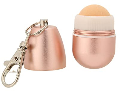 TOPINCN Ölabsorbierender Vulkan-Gesichtsroller für Gesichtsmassage und Ölkontrolle bei Fettiger Haut, Rosa, für Frauen