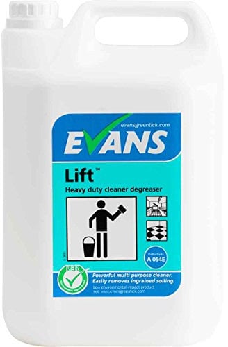 Evans A054EEV2 Lift Heavy Duty Unperfumed Cleaner Degreaser 5 Litre - Pack of 2