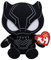 Marvel 41197 Black Panther Plüsch, Schwarz/Grau/Silber, STK