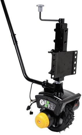 RocwooD Jockey Wheel Motorised Forward Reverse Trailer Mover Jack 12V 550W Boat Caravan Maximum 2722KG Load Motor Electric Power Heavy Duty Solid Rubber Wheel
