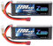 Zeee 3S Lipo Batterie 2200mAh 11,1V 50C 3S Batterie RC avec connecteur T pour FPV Racing Drones Vélo de Route Quadcopters Avion Hélicoptère RC Bateau RC Voiture (2 Paquets)