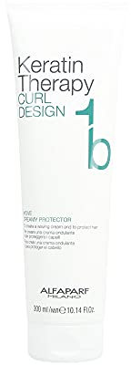 AlfaParf Keratin Therapy Curl Design 1b Move Creamy Protector 300ml - Crema per capelli ricci