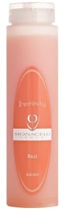 Monacelli Inphinity Locken-Shampoo 200 ml, mildes cremiges Shampoo für lockiges, krauses, widerspenstiges, wenig elastisches und volumenarmes Haar
