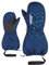 Ziener Mädchen LEVI AS Minis Glove Ski-Handschuhe/Wintersport | wasserdicht, atmungsaktiv, Snowflake Print, 80cm