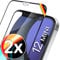 UTECTION 2X Full Screen Schutzglas für iPhone 12 Mini | Perfekte Passform vom Deutschen Anbieter | Kinderleichte Anbringung > Keine Blasenbildung, ultimative Glashärte für Langzeitschutz