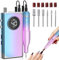 Yokefellow 40000 RPM Electric Nail Drill Kit with 6 Bit Set for Manicure and Pedicure