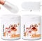 100Pcs Dog Ear Cleaner Finger Wipes, Biodegradable Ear Wipes for Dogs Cats | Non-Irritating Hypoallergenic | Gently Removes Wax, Debris & Stop Smelly, Itchy, Head Shaking | Sooths & Deodorizes