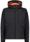 CMP - Herrenjacke mit Kapuze und Reißverschluss, Anthrazit-Flamingo Fluo, 46
