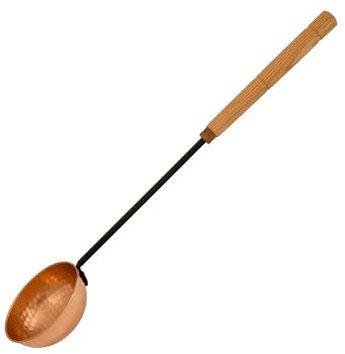 ich-zapfe.de Kelle, Schöpfkelle - Kupfer mit gehämmerter Oberfläche