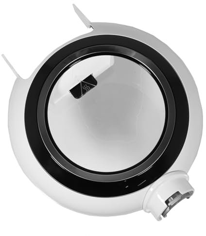 SPARES2GO Couvercle compatible avec la friteuse Tefal Actifry AH960040/12 Genius XL (blanc)