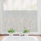 Wandtattoo Loft Sichtschutzfolie Fenster mit rosa Gysophila Motiv, Fensterfolie Blickdicht, Milchglasfolie Fenster, Fensterdeko Selbstklebende Folie, Fenster Dekoration Blumen, Fenster Klebefolie