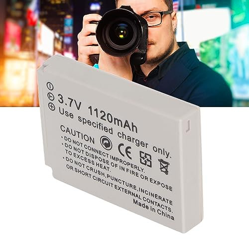 Gigicial NB-5L Replacement Batteries 3.7V 1120mAh,Rechargeable Battery Pack for Digital Camera,Compatible with SX200 SX210 SX220 SX230IS Ixus90 Camera Battery