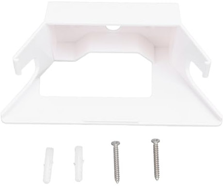 Sxhlseller Router Wall Mount, Wall Mounting Bracket Kits Hanger for Mesh WiFi Routers V2 with Screw, Easy Installation