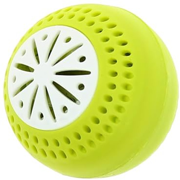 BORDSTRACT Refrigerator Balls | 3 x Refrigerator Ball | Green Plastic | Absorbs Water Remove Odors | Ethylene Gas Odor Absorber for Fridge Produce, Kitchen Home Use, Food Freshness Preserver