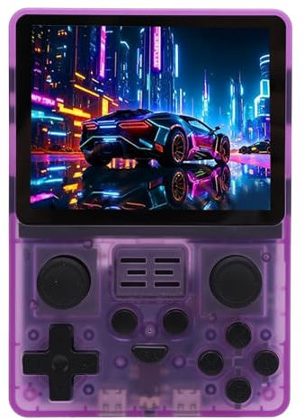 Bewinner Retro Handspielkonsole RGB20S – 3,5-Zoll-Bildschirm, HD-WLAN, Retro-Spielekonsole mit 2500 Klassischen Spielen und 3500 MAh Akku für Linux-System (16 GB + 128 GB)