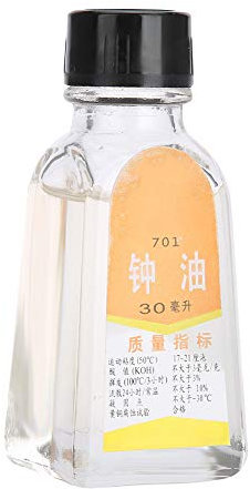 Olio per Orologi, Olio per Orologi di qualità Manutenzione Pulizia Strumento di Riparazione Lubrificante Lubrificante per Orologi Olio per Orologi da Polso 30 Ml